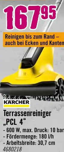 Hornbach Kärcher terrassenreiniger „pcl 4“ Angebot