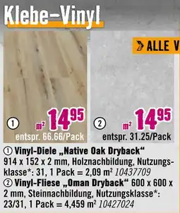 Hornbach Vinyl-diele oder vinyl-fliese vinyl-diele oder vinyl-fliese Angebot