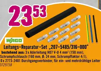 Hornbach Wago leitungs-reparatur-set Angebot