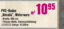 Hornbach Pvc-boden „nevada“, meterware Angebot