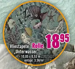 Hornbach Vliestapete „unterwasser“ Angebot