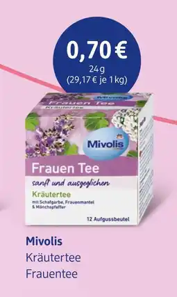 dm drogerie Mivolis frauen tee Angebot