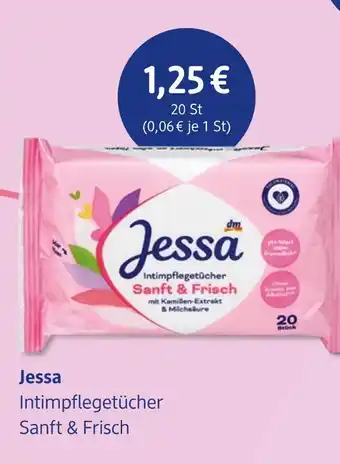 dm drogerie Dm jessa intimpflegetücher sanft & frisch Angebot