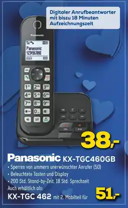 Euronics Panasonic kx-tgc460gb Angebot