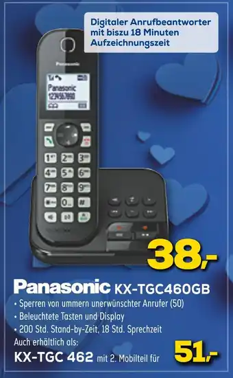 Euronics Panasonic kx-tgc460gb Angebot