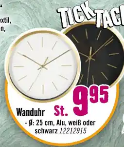 Hornbach Wanduhr Angebot