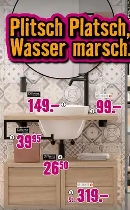 Hornbach Badkonzept „rom“ Angebot