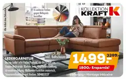 Möbel Kraft Ledergarnitur Angebot