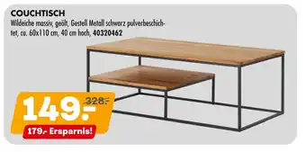 Möbel Kraft Woodford couchtisch Angebot