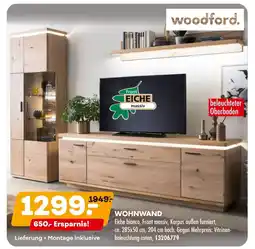 Möbel Kraft Woodford wohnwand Angebot