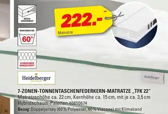 Höffner Heidelberger komfortschaumkern-matratze Angebot