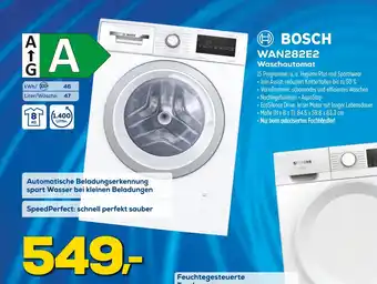 Euronics Bosch wan282e2 waschautomat Angebot