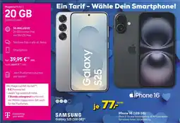 Euronics Samsung oder apple galaxy s25 (128 gb) oder iphone 16 Angebot