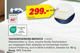 Höffner Beco taschenfederkern-matratze Angebot