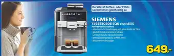 Euronics Siemens te655503de eq6 plus s500 kaffeevollautomat Angebot