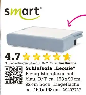 Höffner Smart schlafsofa leonie Angebot