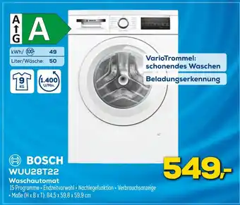 Euronics Bosch waschautomat Angebot