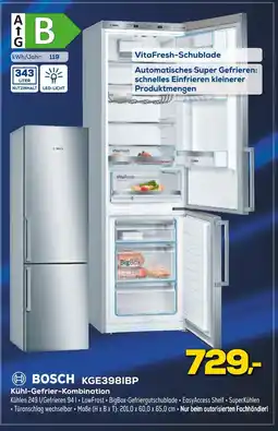 Euronics Bosch kühl-gefrier-kombination Angebot