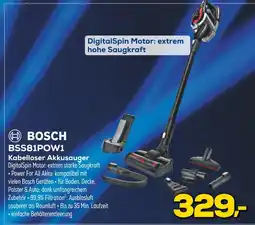 Euronics Bosch kabelloser akkusauger Angebot