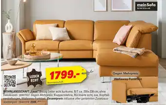 Höffner Meinsofa wohnlandschaft leon Angebot