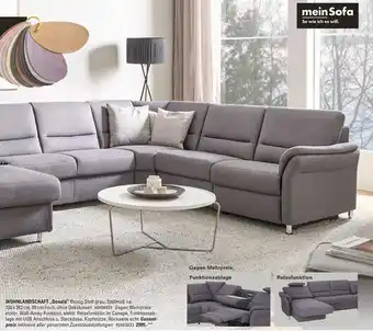 Höffner Meinsofa wohnlandschaft donald Angebot