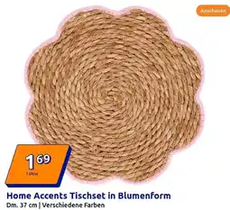 Action Home Accents Tischset in Blumenform Angebot