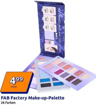 Action FAB Factory Make-up-Palette Angebot