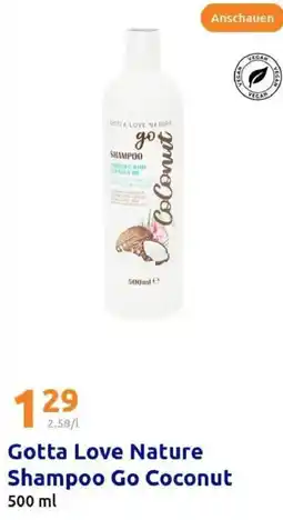 Action Gotta Love Nature Shampoo Go Coconut Angebot