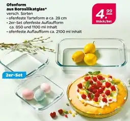 NETTO Ofenform aus Borosilikatglas Angebot