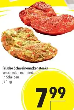 CITTI Markt Frische Schweinenackensteaks Angebot