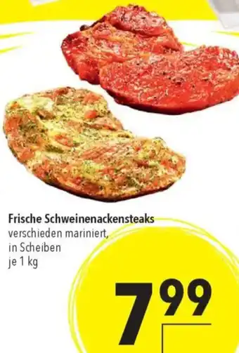 CITTI Markt Frische Schweinenackensteaks Angebot