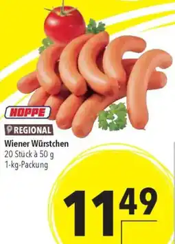 CITTI Markt HOPPE Wiener Würstchen Angebot