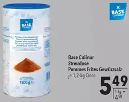 CITTI Markt Base Culinar Streudose Pommes Frites Gewürzsalz Angebot