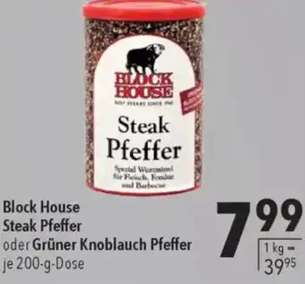 CITTI Markt Block House Steak Pfeffer oder Grüner Knoblauch Pfeffer Angebot