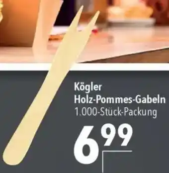 CITTI Markt Kögler Holz-Pommes-Gabeln Angebot