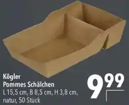 CITTI Markt Kögler Pommes Schälchen Angebot