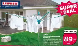 NETTO Leifheit Wäschespinne Linomatic 400 Easy Angebot