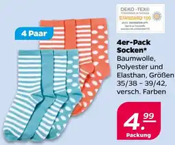 NETTO 4er-Pack Socken Angebot