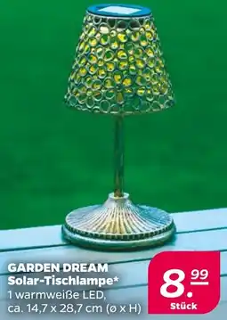 NETTO GARDEN DREAM Solar-Tischlampe Angebot