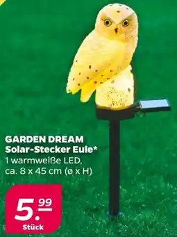 NETTO GARDEN DREAM Solar-Stecker Eule Angebot