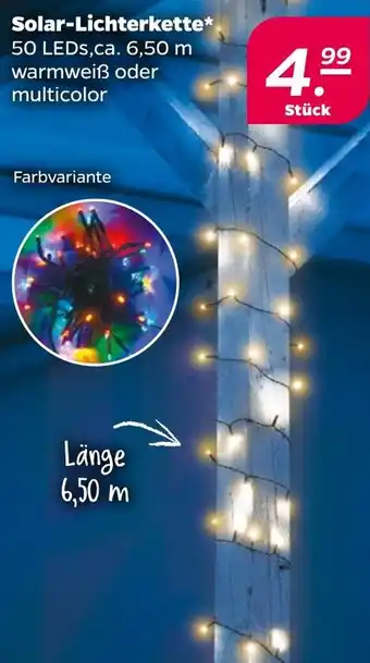 NETTO Solar-Lichterkette Angebot