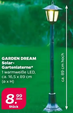 NETTO GARDEN DREAM Solar Gartenlaterne Angebot