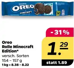 NETTO Oreo Rolle Minecraft Edition Angebot