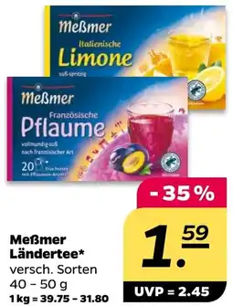 NETTO Meẞmer Ländertee Angebot