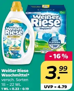 NETTO Weißer Riese Waschmittel Angebot