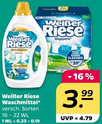 NETTO Weißer Riese Waschmittel Angebot