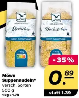 NETTO Möwe Suppennudeln Angebot