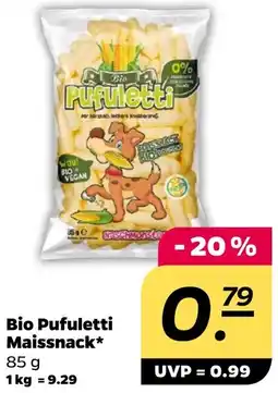 NETTO Bio Pufuletti Maissnack Angebot