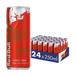 Netto Marken-Discount Red Bull Energy Drink Red Edition Wassermelone 0,25 Liter Dose, 24er Pack Angebot