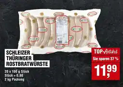 Handelshof SCHLEIZER THÜRINGER ROSTBRATWÜRSTE Angebot